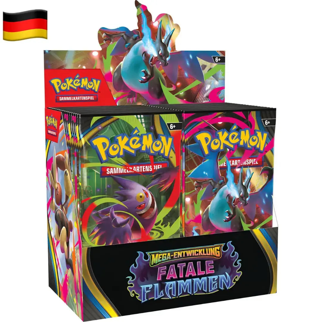 COMING SOON - Pokémon Mega-Entwicklung - Fatale Flammen Display [Deutsch]