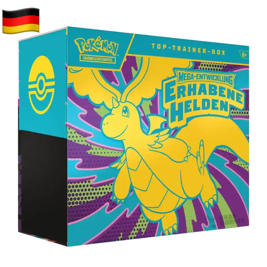 [Coming Soon] Pokémon Mega-Entwicklung - Erhabene Helden Top Trainer Box [Deutsch]