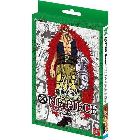 One Piece Card Game Worst Generation Starter Deck (JP) ST-02 - Shogun Cards