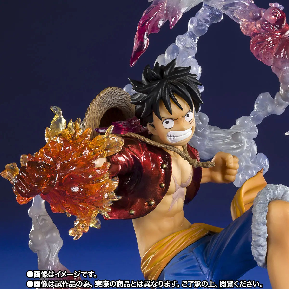 MONKEY.D.LUFFY-Battle Ver. Gum Gum Fire Pistol- (Special Color Edition) Figurarts Zero / One Piece - Shogun Cards
