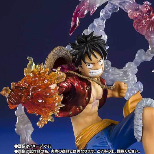 MONKEY.D.LUFFY-Battle Ver. Gum Gum Fire Pistol- (Special Color Edition) Figurarts Zero / One Piece - Shogun Cards